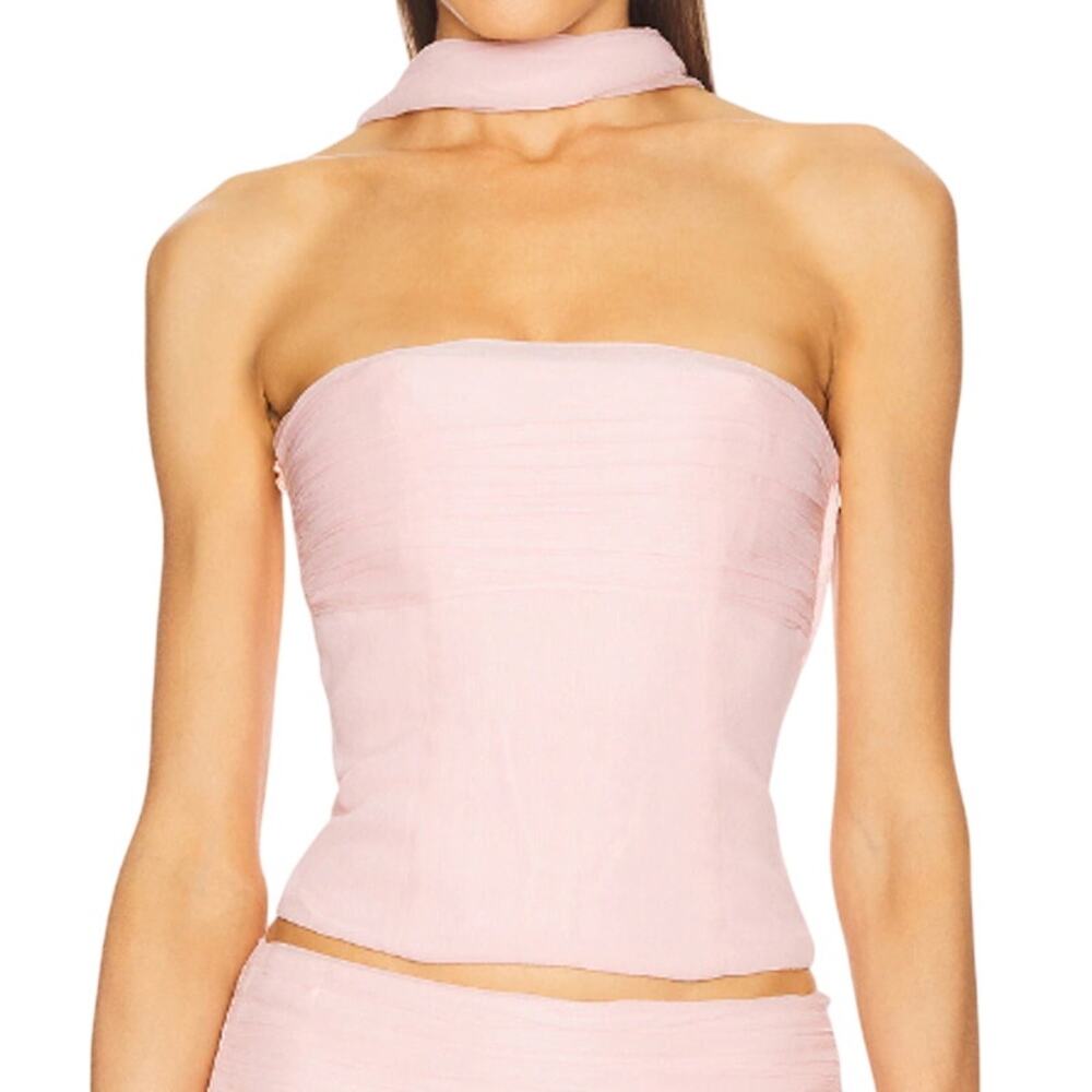 LOBA Aria Corset in Light Pink, Size XXS